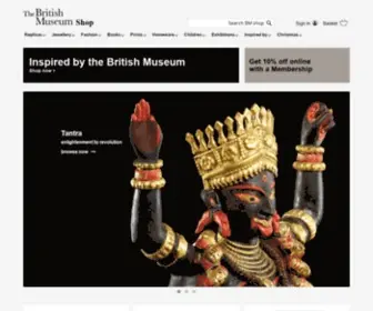 Britishmuseumshoponline.org(British Museum shop) Screenshot
