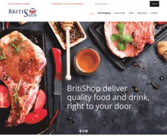 Britishop.com(Expat food delivery Nationwide across Thailand) Screenshot