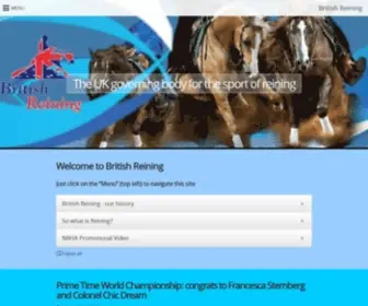 Britishreining.co.uk(British Reining) Screenshot