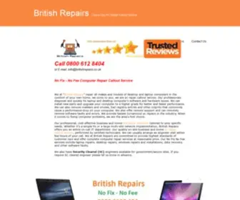 Britishrepairs.co.uk(PC Repairs Specialist) Screenshot