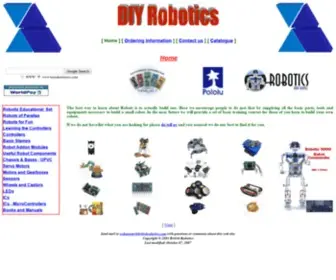 Britishrobotics.com(Robotix) Screenshot