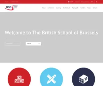 Britishschool.be(British School of Brussels) Screenshot