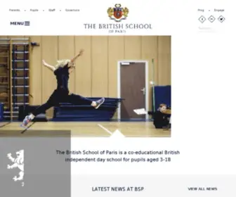 Britishschool.fr(The British School of Paris) Screenshot