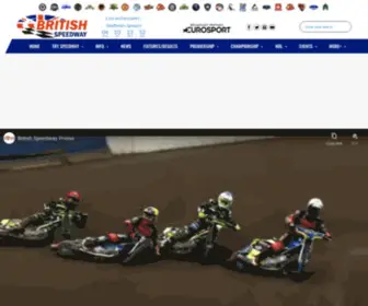 Britishspeedway.co.uk(British Speedway Official Website) Screenshot