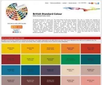 Britishstandardcolour.com(British Standard Colour Chart) Screenshot