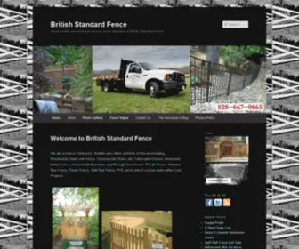 Britishstandardfence.com(British Standard Fence) Screenshot