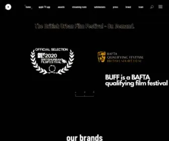 Britishurbanfilmfestival.co.uk(BUFF) Screenshot