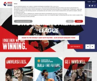 Britishwheelchairbasketball.co.uk(British Wheelchair Basketball) Screenshot