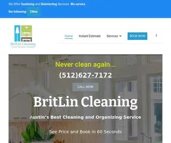 Britlincleaning.com(BritLin Cleaning) Screenshot