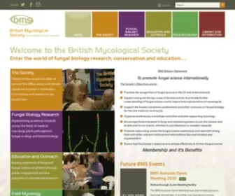 Britmycolsoc.org.uk(British Mycological Society) Screenshot