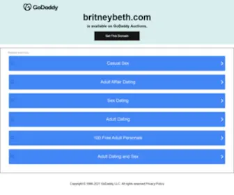 Britneybeth.com(Britneybeth) Screenshot