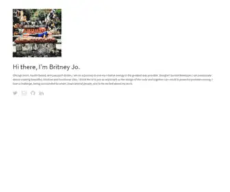 Britneyjo.com(Britney Jo Ludkowski) Screenshot