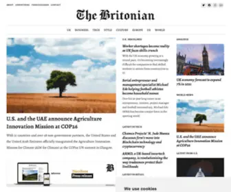 Britonian.co.uk(The Britonian) Screenshot