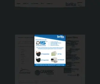 Brits.co.za(The Brits Nonwoven website) Screenshot