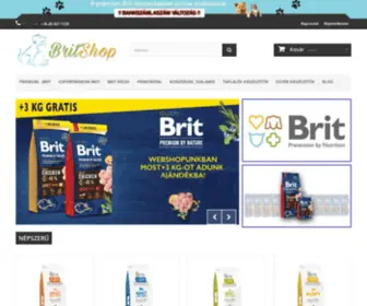 Britshop.hu(Kutyatáp) Screenshot