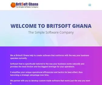 Britsoftghana.com(Top Software Company in Ghana) Screenshot