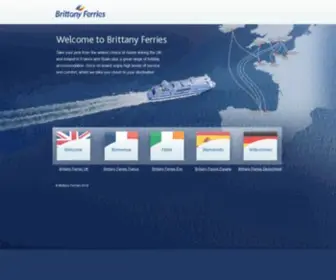 Brittany-Ferries.com(Ferries to France & Spain) Screenshot