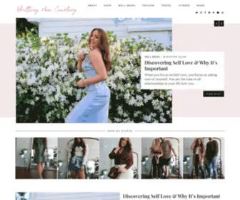 Brittanyanncourtney.com(Fashion and Lifestyle blog) Screenshot