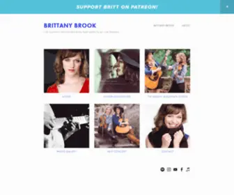 Brittanybrook.com(Brittany Brook) Screenshot