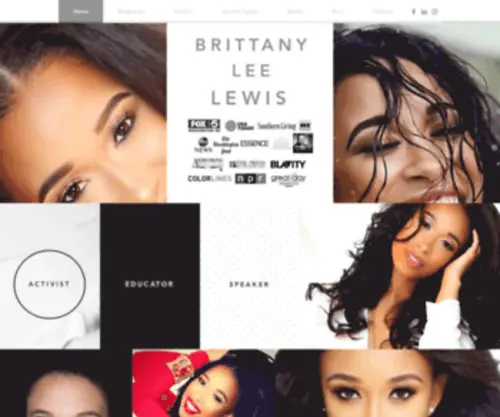 Brittanyleelewis.com(Brittany Lewis) Screenshot