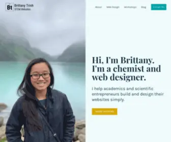 Brittanytrinh.com(Brittany Trinh) Screenshot