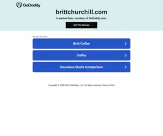 Brittchurchill.com(My Story) Screenshot