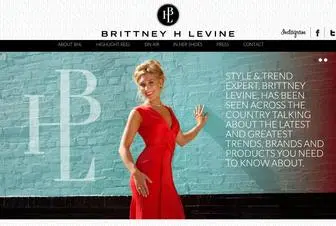 Brittneyhlevine.com(BRITTNEY H LEVINE) Screenshot