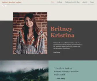 Brittneykristina.com(Brittney Kristina) Screenshot