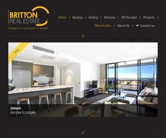 Brittonrealestate.com.au(Rosebery Real Estate Agents) Screenshot