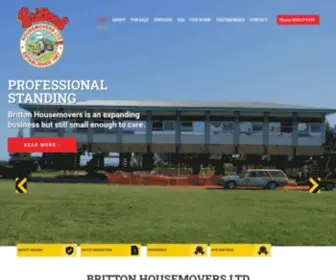 Brittons.co.nz(Housemovers New Zealand) Screenshot