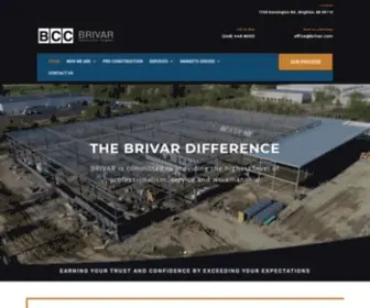 Brivar.com(BRIVAR Construction Company) Screenshot