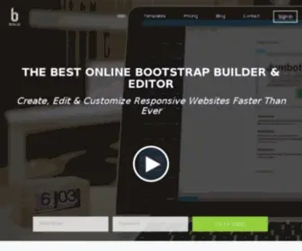 Brix.io(Bootstrap Builder) Screenshot