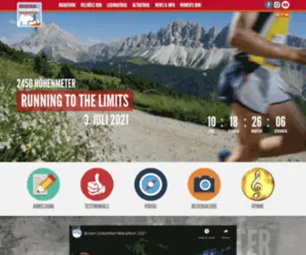 Brixenmarathon.com(Südtirol) Screenshot