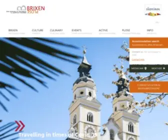 Brixen.org(Urlaub in Brixen) Screenshot