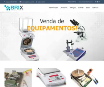 Brixic.com.br(Brix-Instrumentos Científicos) Screenshot