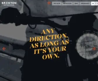 Brixton-Motorcycles.com Screenshot