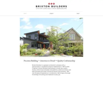 Brixtonbuilders.com(SEATTLE CONTRACTOR) Screenshot