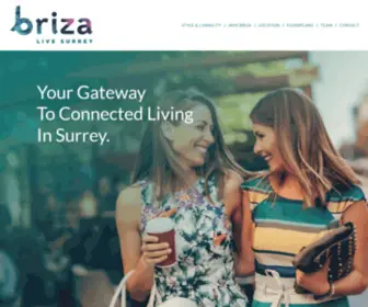 Brizasurrey.com(Briza Surrey) Screenshot