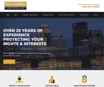 Brizendinelaw.com(Brizendine Law Office) Screenshot