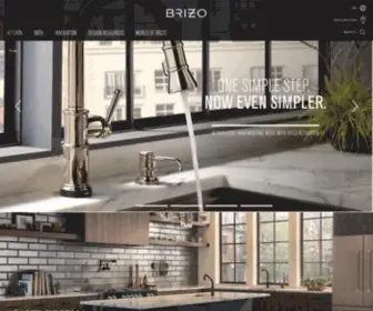 Brizo.com(Brizo Products) Screenshot