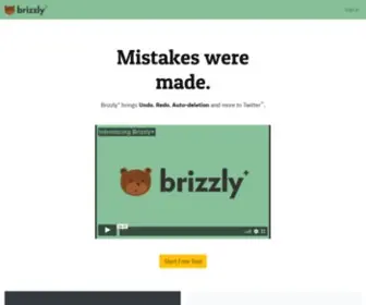 Brizzly.com(AIM is the simplest (and most fun)) Screenshot