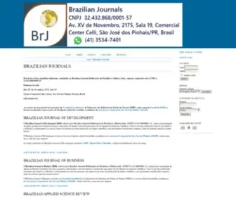 BRJD.com.br(Brazilian Journals) Screenshot