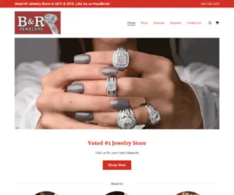 Brjewelers.com(B & R Jewelers) Screenshot