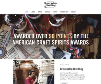 BRkgin.com(Delicious spirits distilled from scratch since 2010) Screenshot