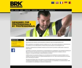 BRK.nl(Professional fire and CO detection solutions) Screenshot