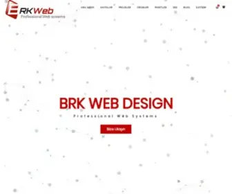 BRkwebdesign.com(BRK WEB TASARIM) Screenshot