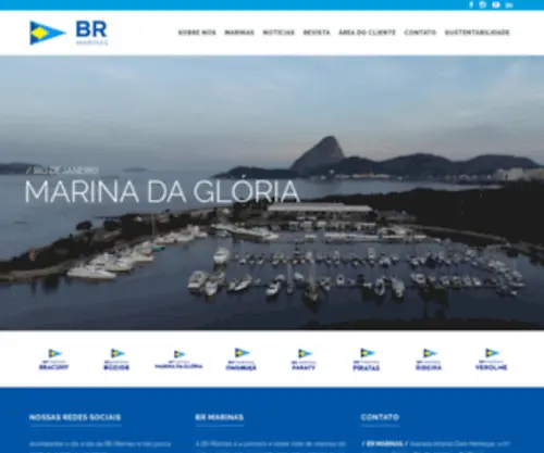 Brmarinas.com.br(BR MARINAS) Screenshot