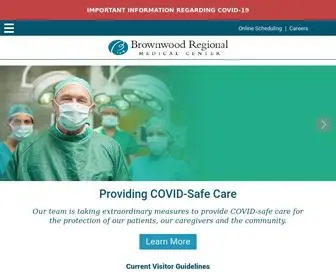 BRMC-Cares.com(Hendrick health) Screenshot