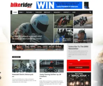 BRM.co.nz(Bike Rider Magazine) Screenshot