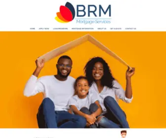 BRmmortgageservices.com(B R M Mortgage Services) Screenshot